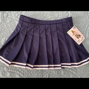 Navy Cheer Skirt